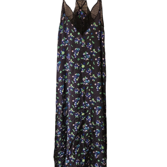 Zadig & Voltaire printed Floral silk Midi Dress - Picture 2 of 5